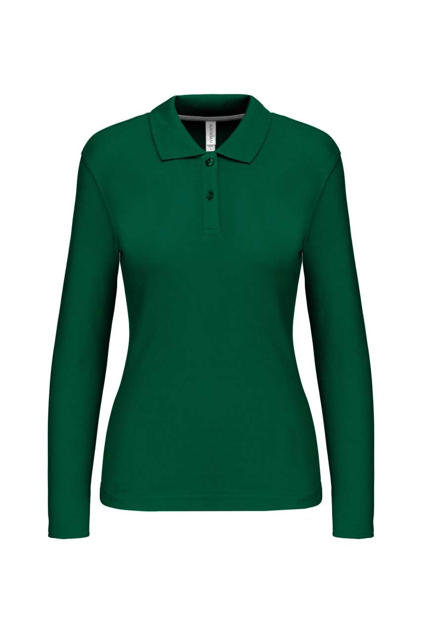 LADIES' LONG-SLEEVED POLO SHIRT - Image 16