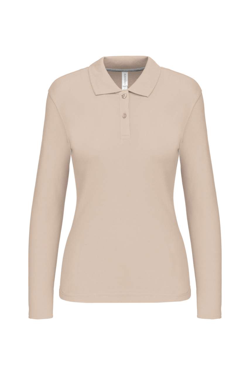LADIES' LONG-SLEEVED POLO SHIRT - Image 15