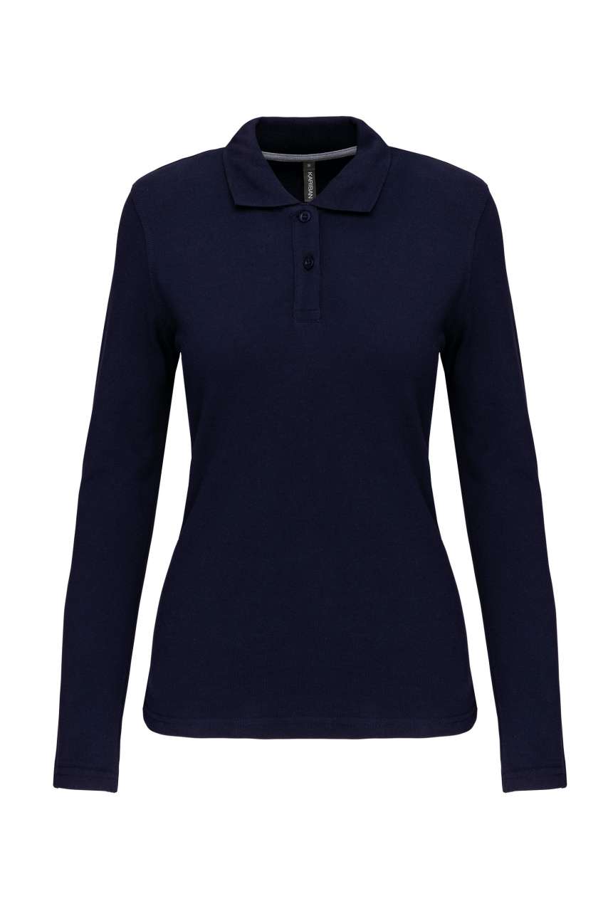 LADIES' LONG-SLEEVED POLO SHIRT - Image 19