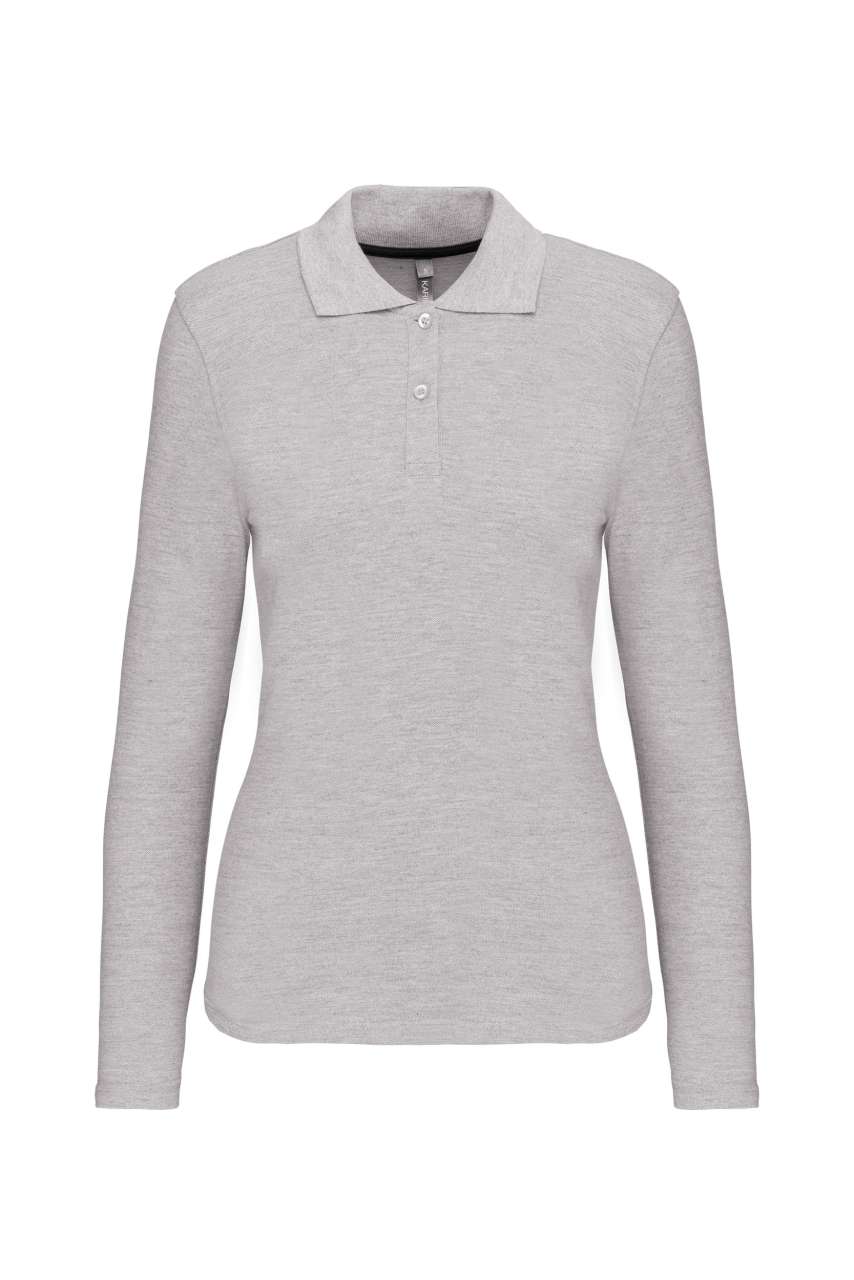 LADIES' LONG-SLEEVED POLO SHIRT - Image 17