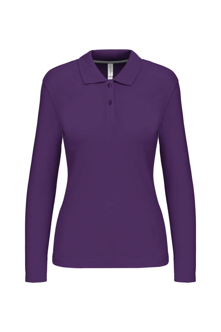 LADIES' LONG-SLEEVED POLO SHIRT - Image 21