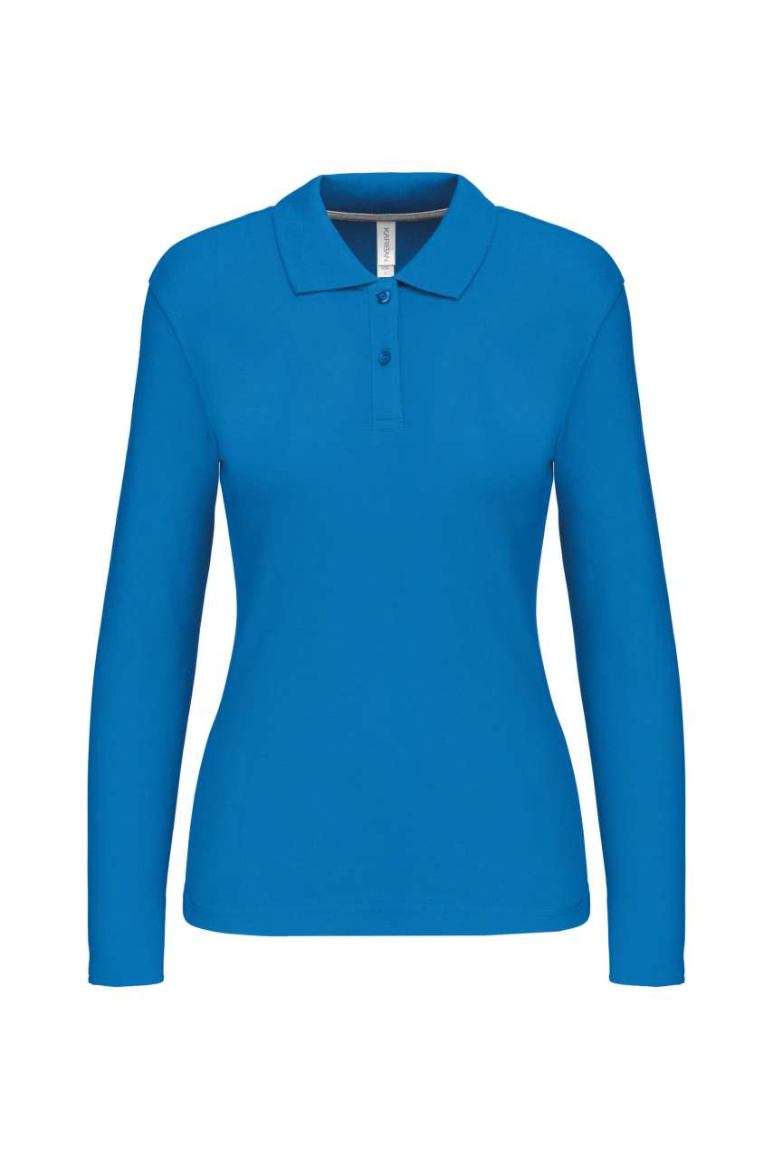 LADIES' LONG-SLEEVED POLO SHIRT - Image 14