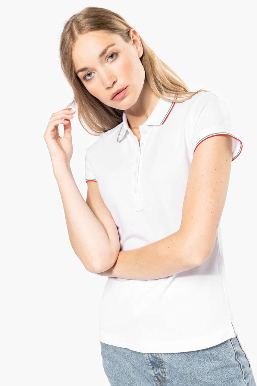 LADIES' SHORT-SLEEVED POLO SHIRT - Image 31