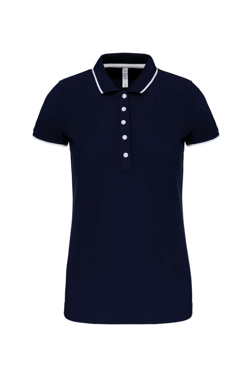 LADIES' SHORT-SLEEVED PIQUÉ KNIT POLO SHIRT - Image 9