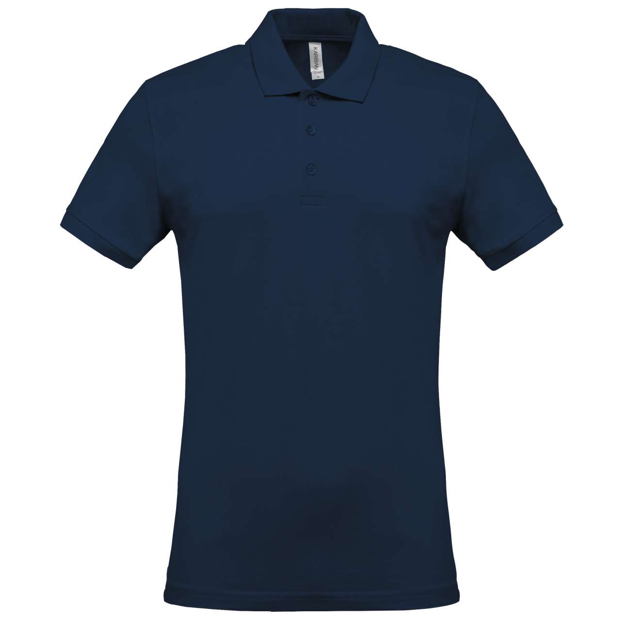 MEN'S SHORT-SLEEVED PIQUÉ POLO SHIRT - Image 2