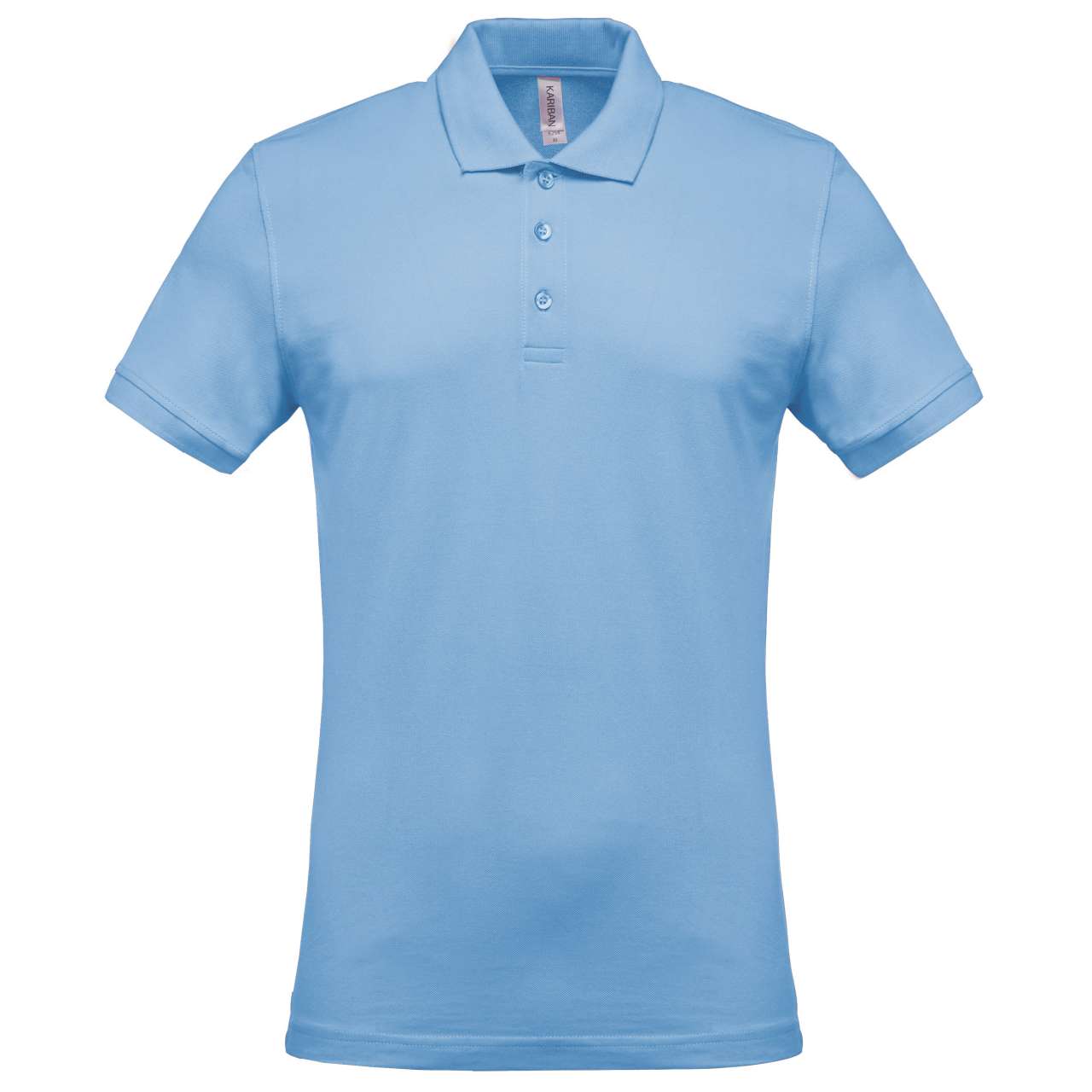 MEN'S SHORT-SLEEVED PIQUÉ POLO SHIRT - Image 19