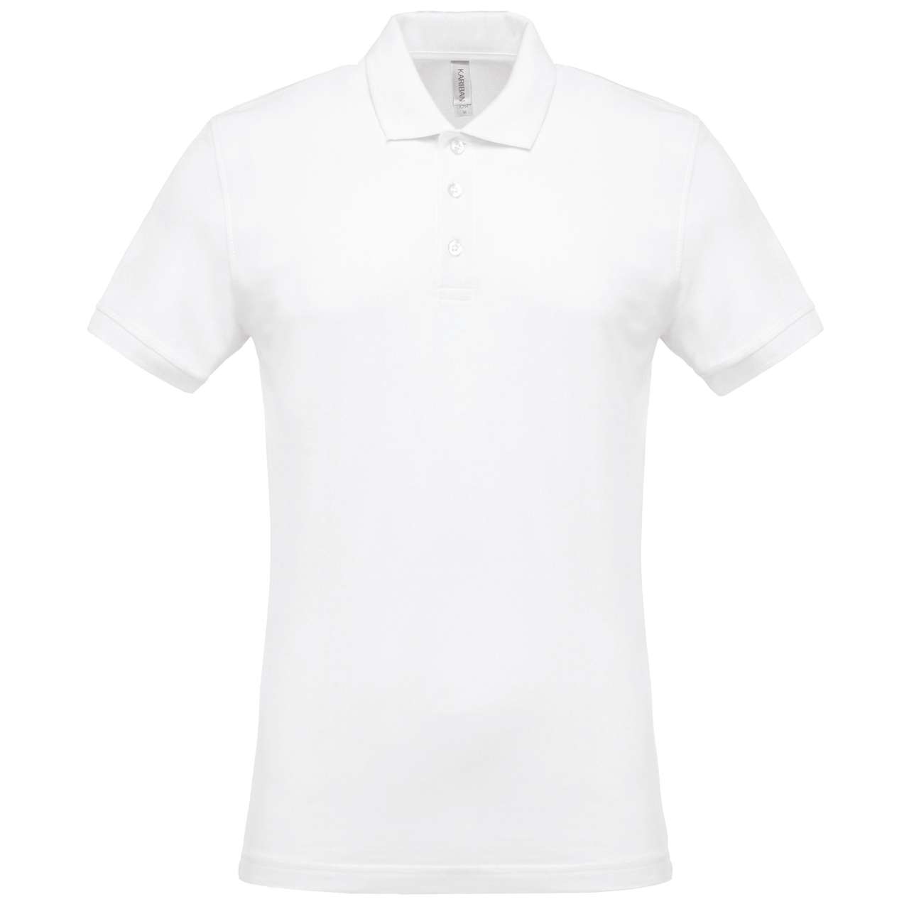 MEN'S SHORT-SLEEVED PIQUÉ POLO SHIRT - Image 4