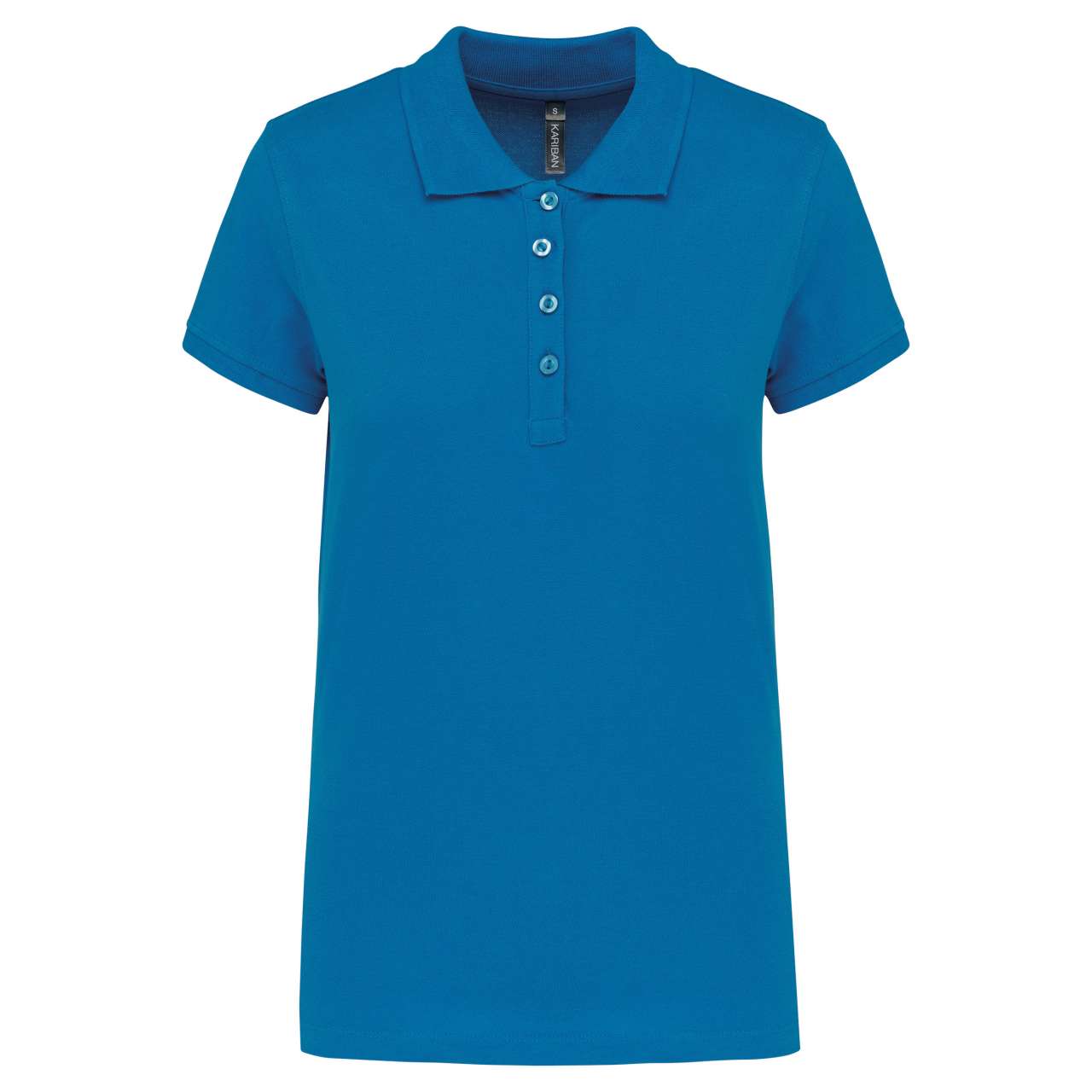 LADIES’ SHORT-SLEEVED PIQUÉ POLO SHIRT - Image 3