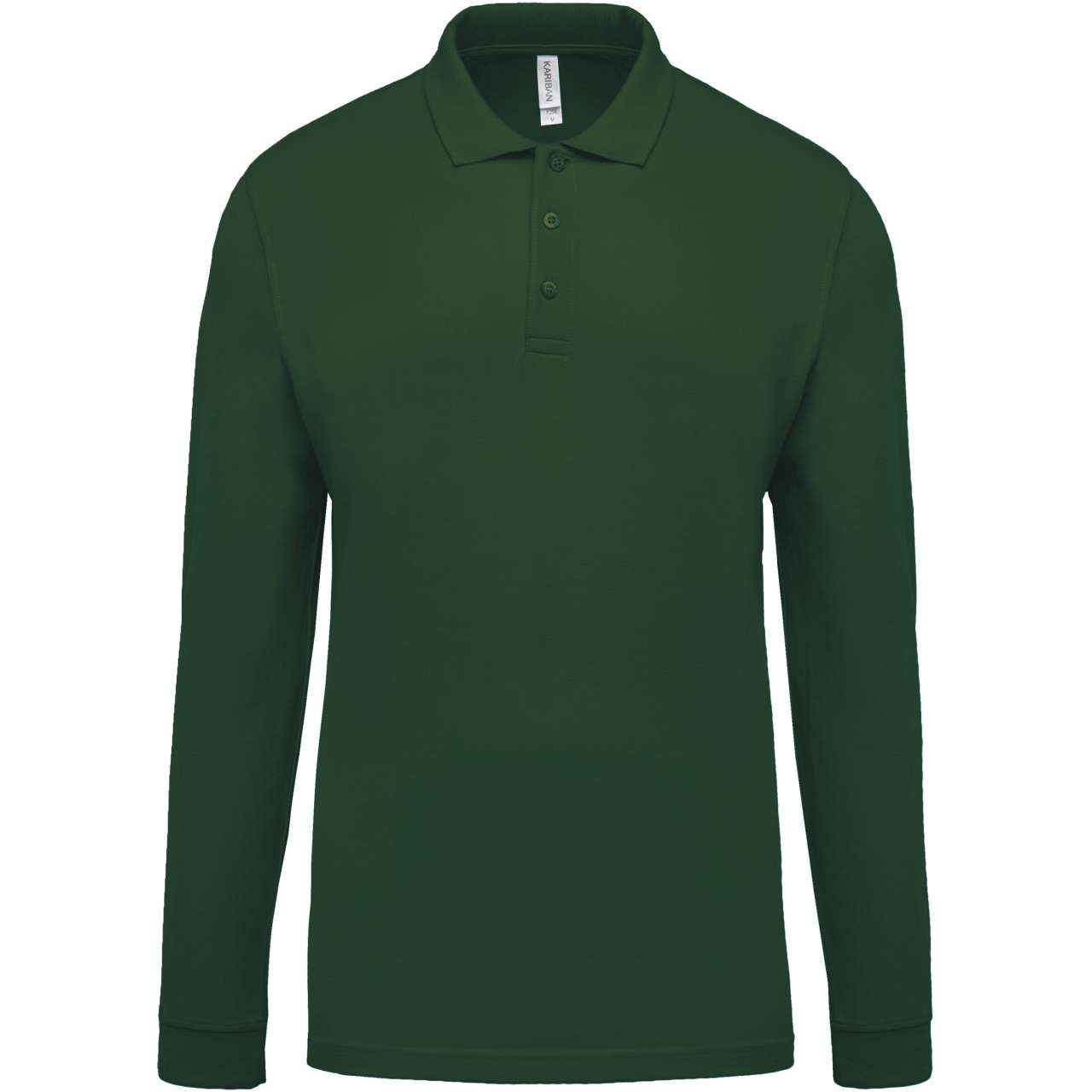 MEN'S LONG-SLEEVED PIQUÉ POLO SHIRT - Image 17