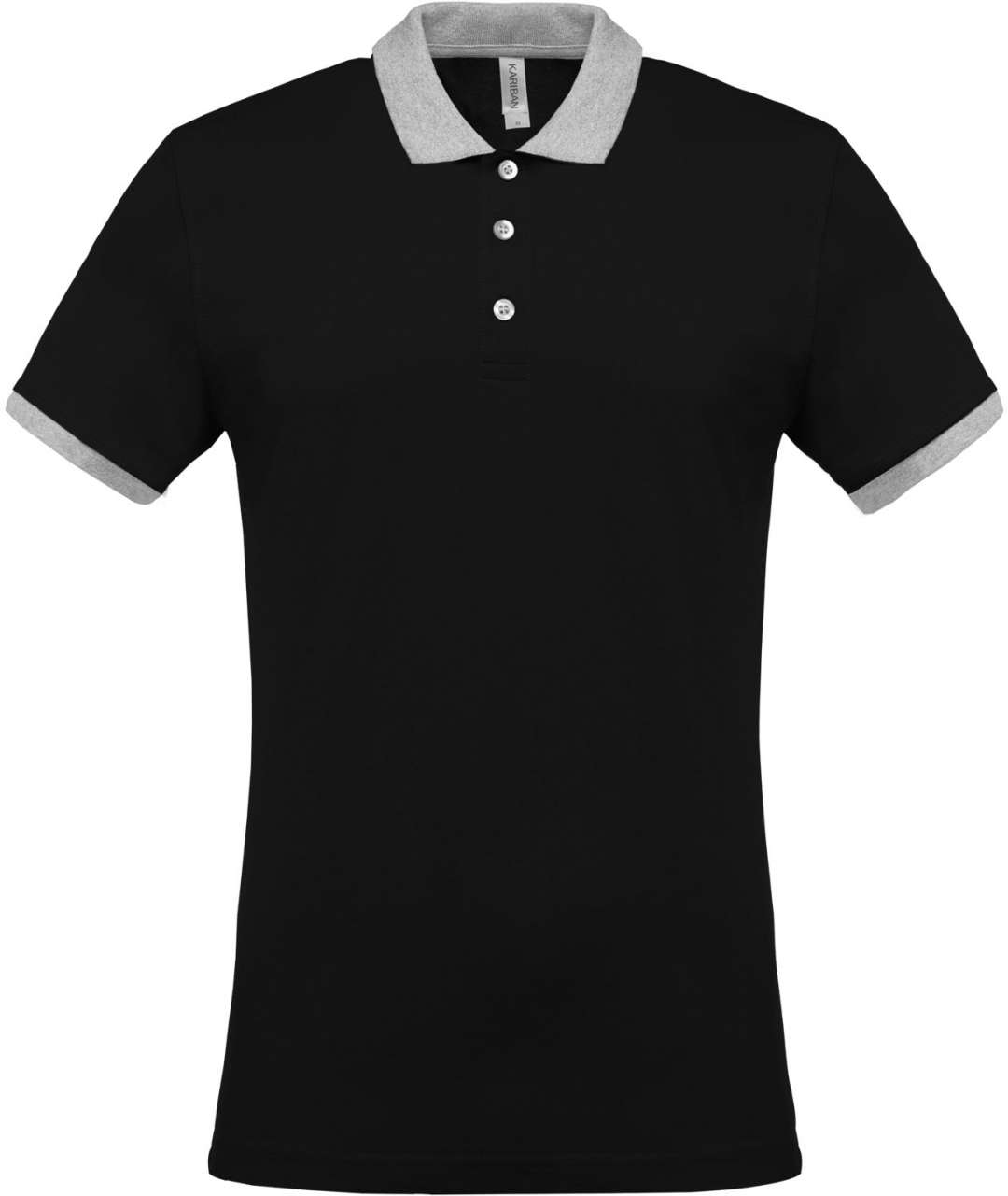 MEN'S TWO-TONE PIQUÉ POLO SHIRT - Image 7