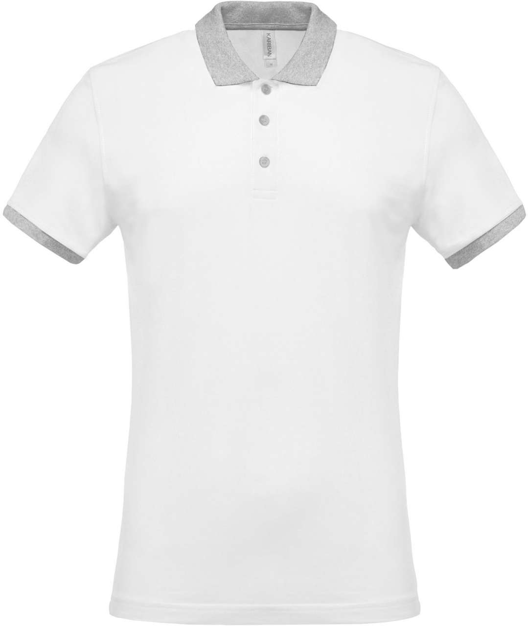 MEN'S TWO-TONE PIQUÉ POLO SHIRT - Image 11