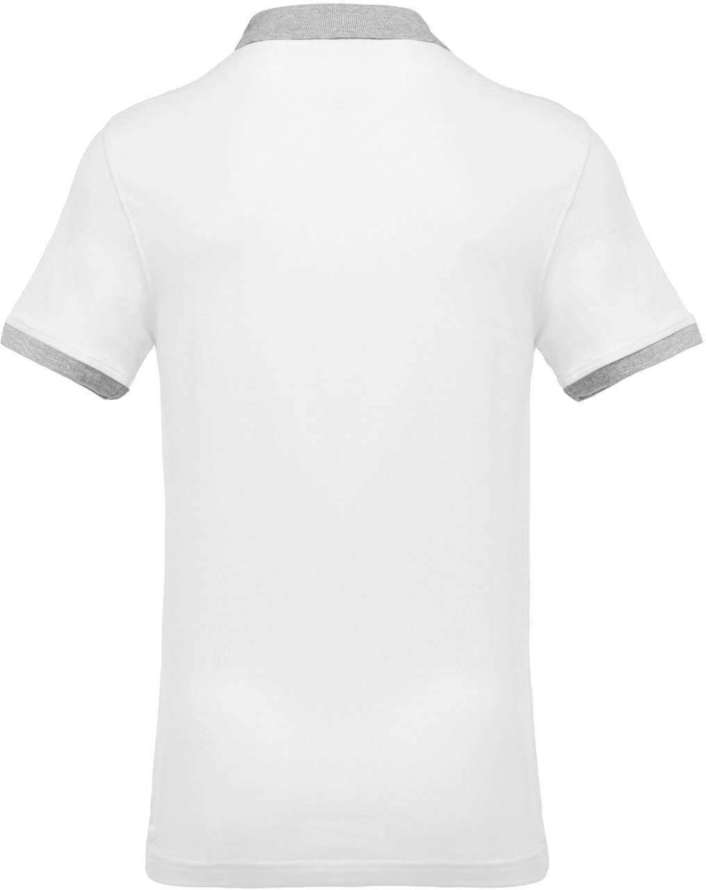 MEN'S TWO-TONE PIQUÉ POLO SHIRT - Image 8