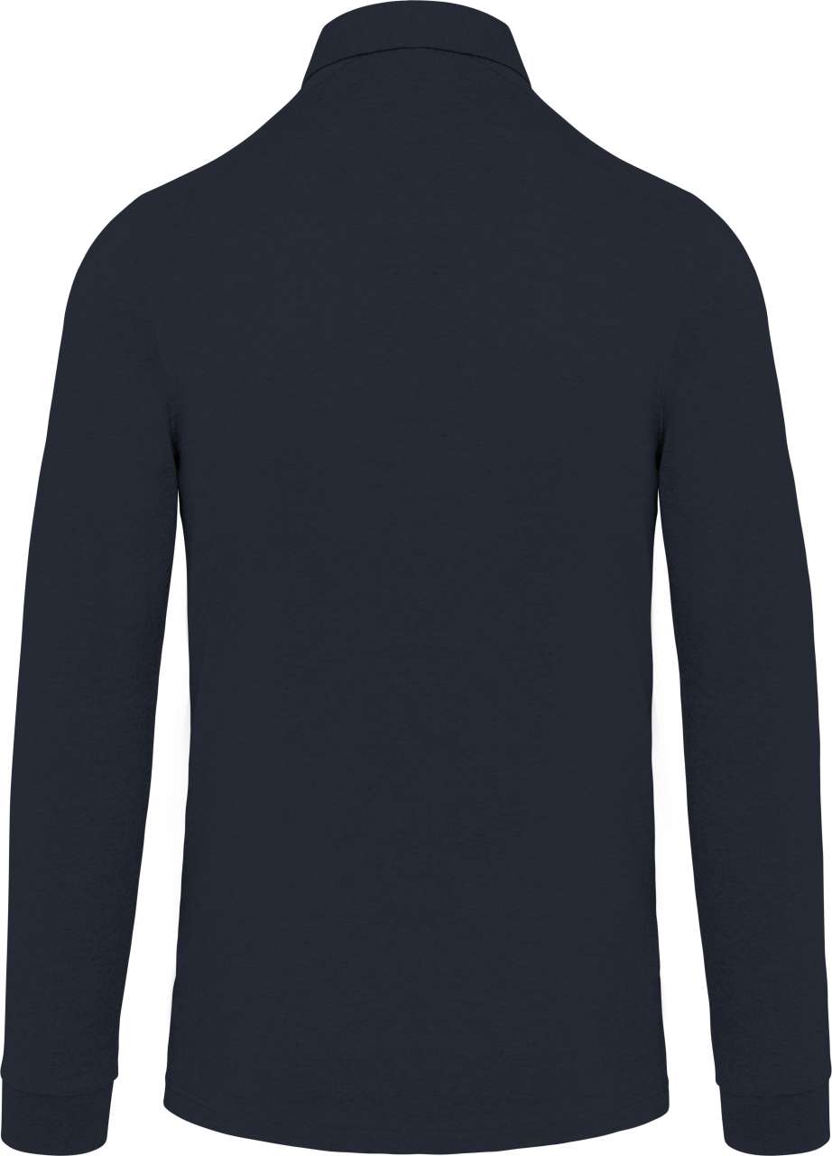 MEN'S LONG SLEEVED JERSEY POLO SHIRT - Image 6