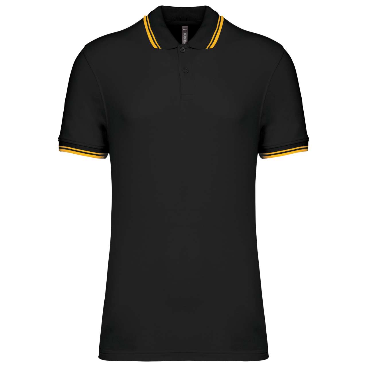 MEN'S 2 STRIPED SHORT SLEEVED POLOSHIRT - Image 9