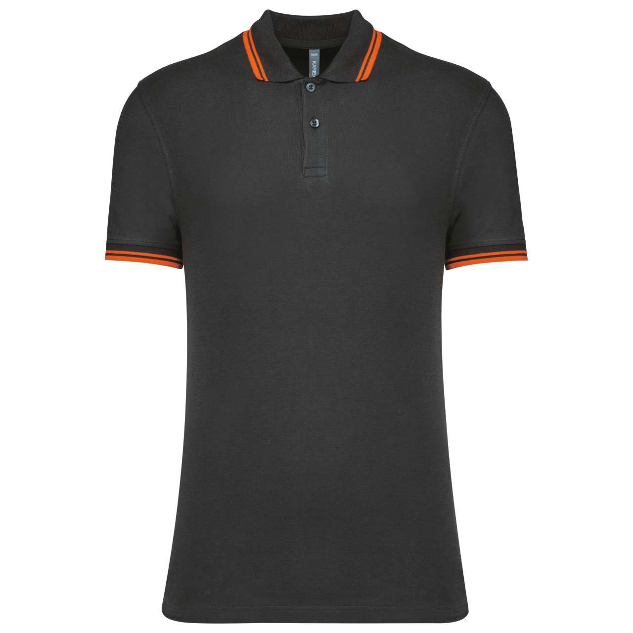 MEN'S 2 STRIPED SHORT SLEEVED POLOSHIRT - Image 5
