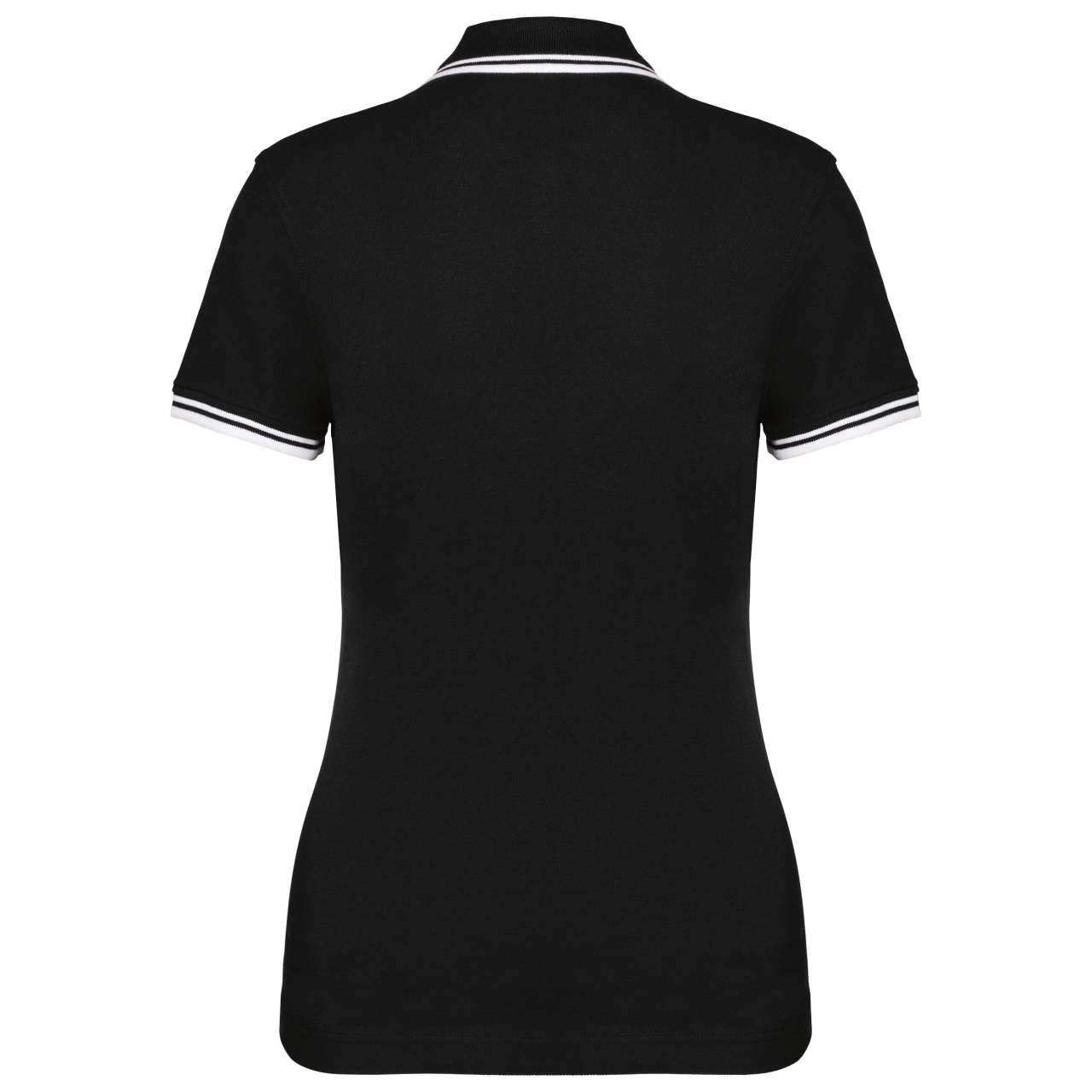 LADIE'S 2 STRIPED SHORT SLEEVED POLOSHIRT - Image 10