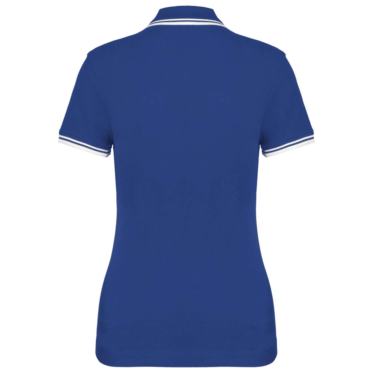 LADIE'S 2 STRIPED SHORT SLEEVED POLOSHIRT - Image 5