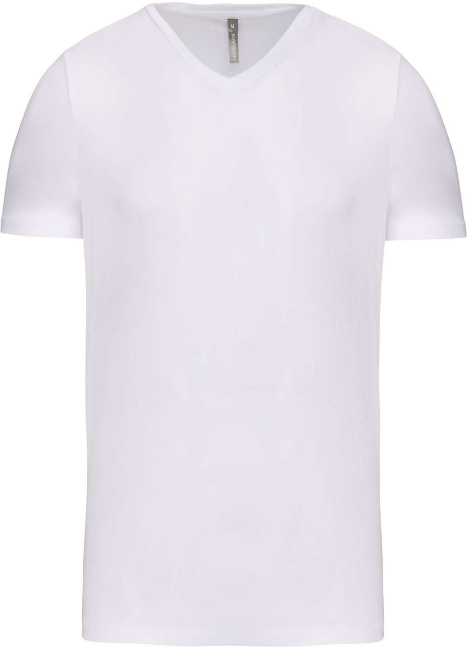 MEN'S SHORT-SLEEVED V-NECK T-SHIRT - Image 3
