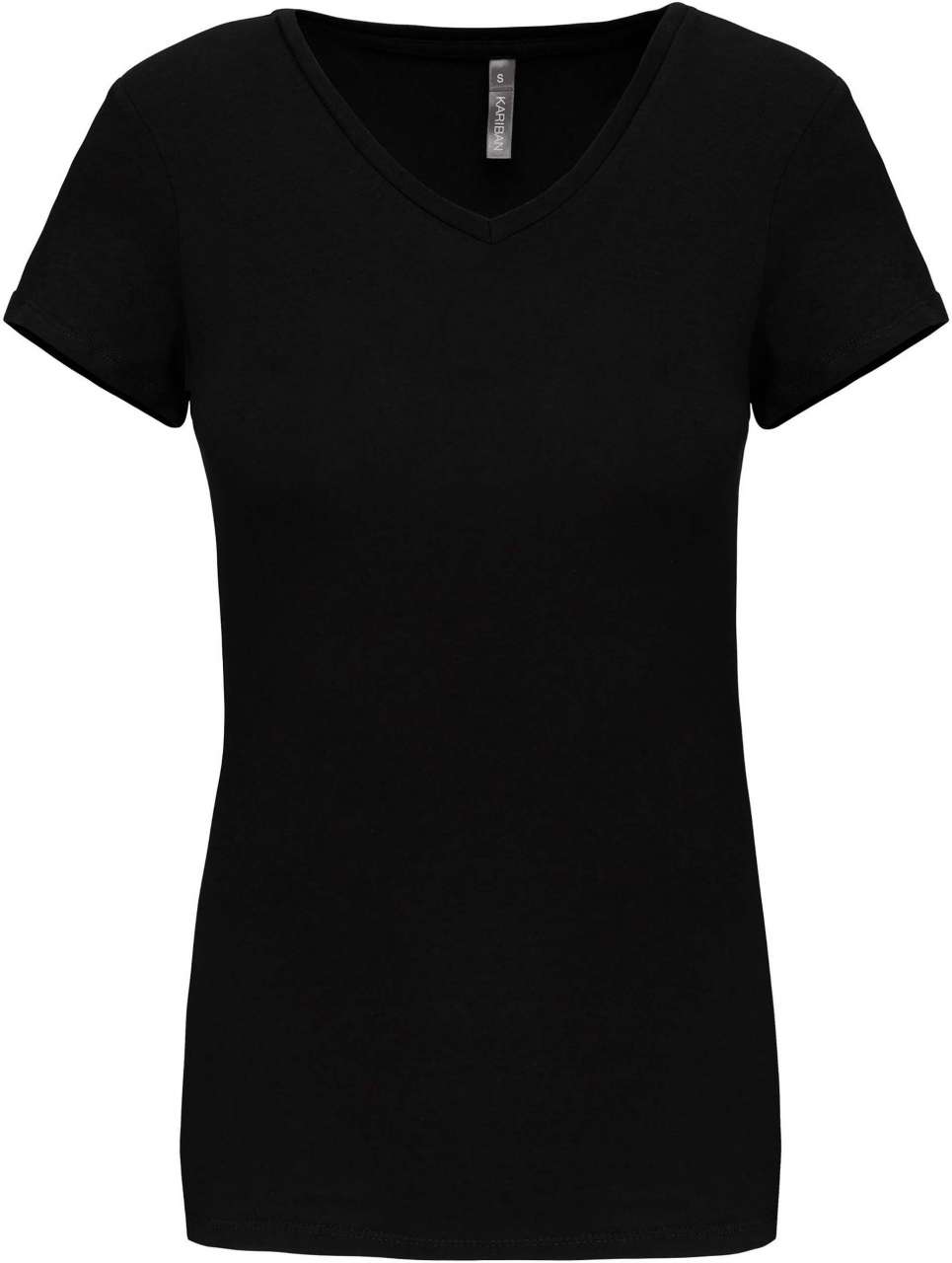 LADIES' SHORT-SLEEVED V-NECK T-SHIRT - Image 5
