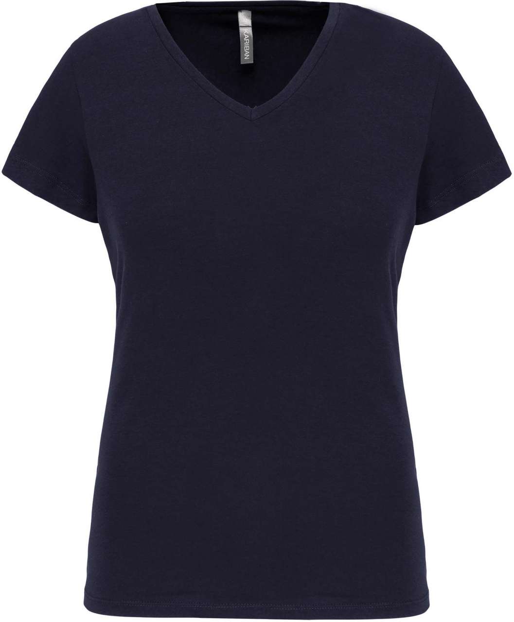 LADIES' SHORT-SLEEVED V-NECK T-SHIRT - Image 2