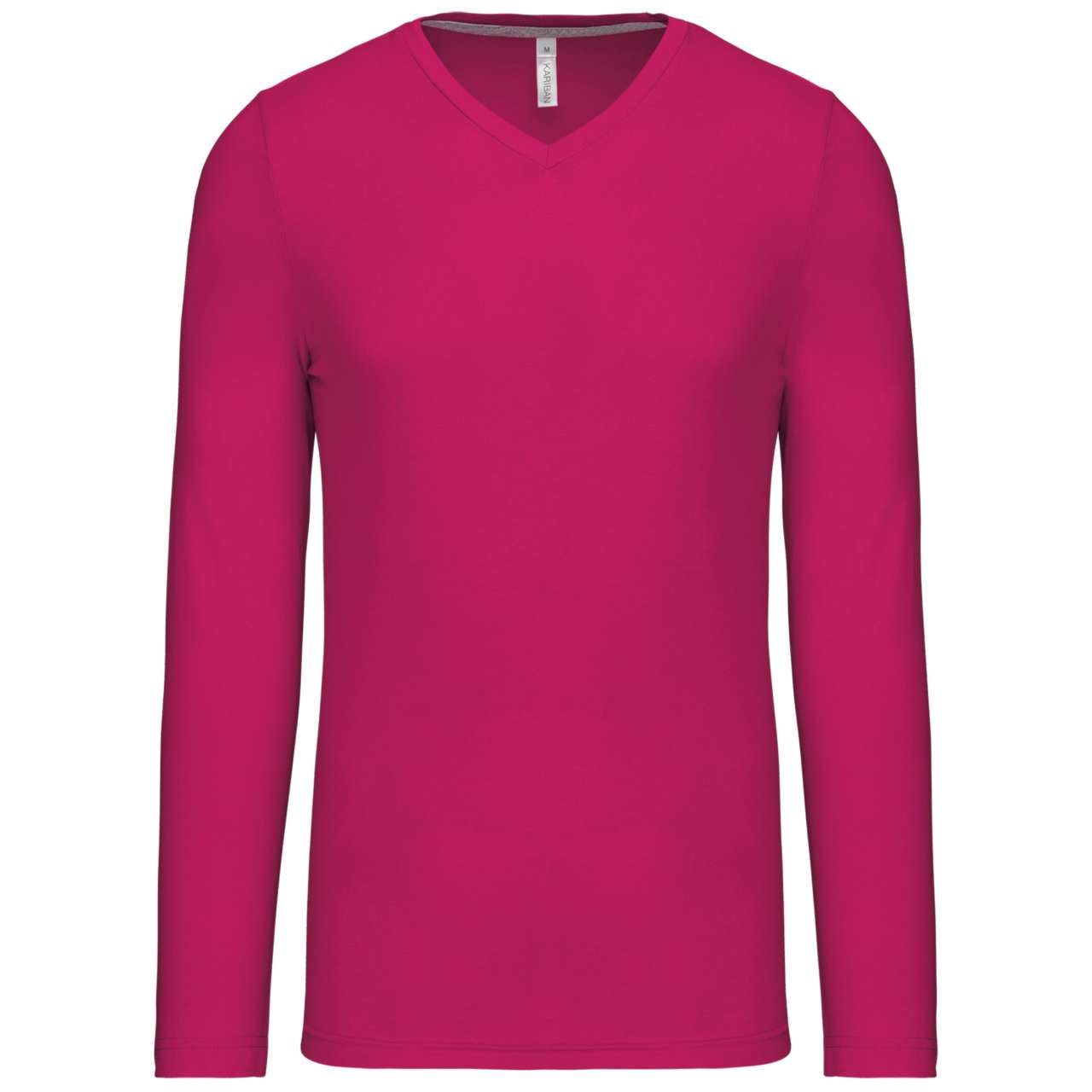 MEN'S LONG-SLEEVED V-NECK T-SHIRT - Image 7