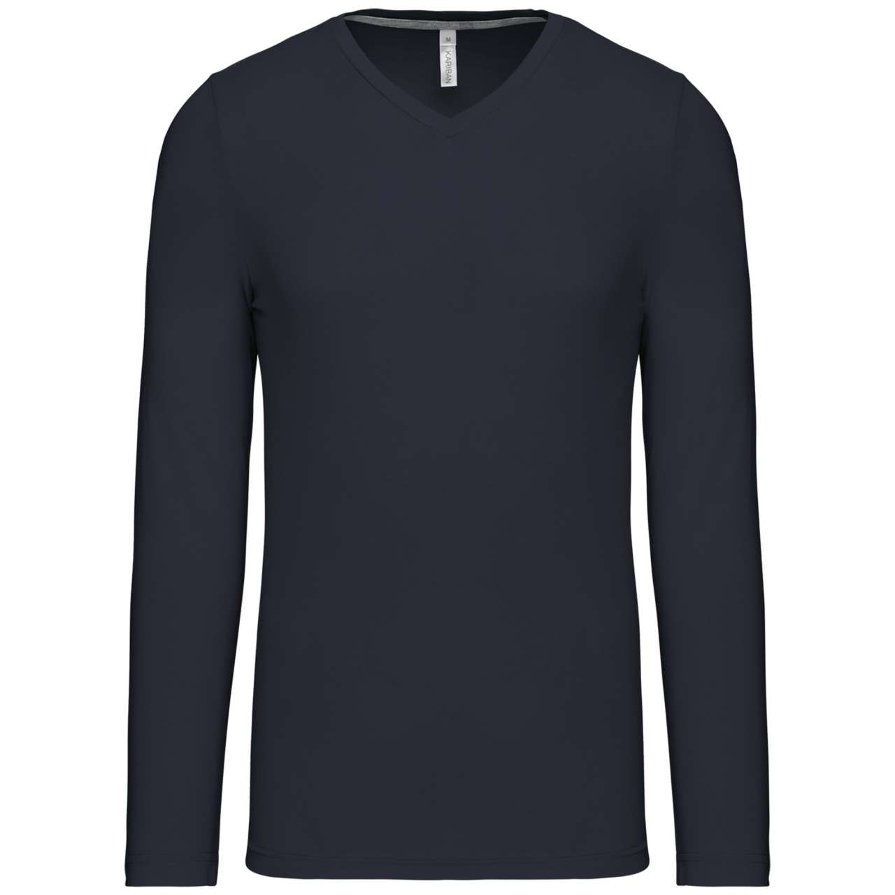 MEN'S LONG-SLEEVED V-NECK T-SHIRT - Image 3
