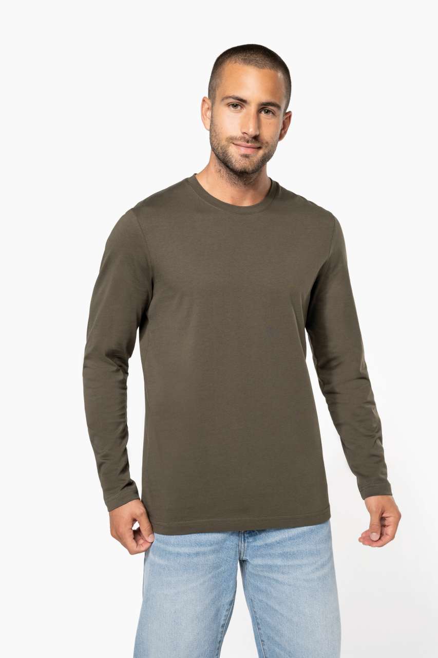 MEN'S LONG-SLEEVED CREW NECK T-SHIRT - Image 11