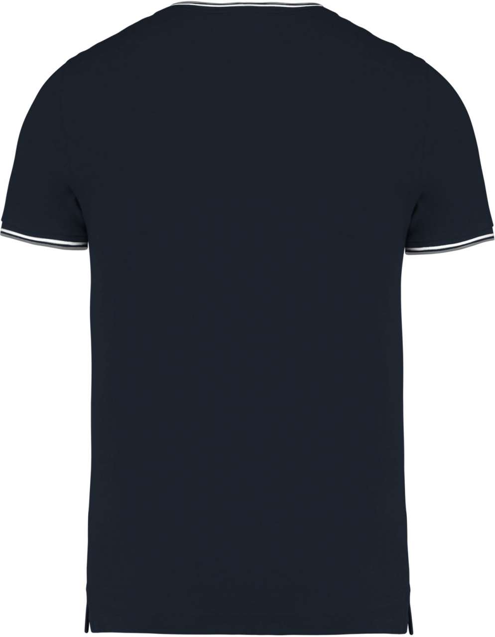 MEN'S PIQUÉ KNIT V-NECK T-SHIRT - Image 8