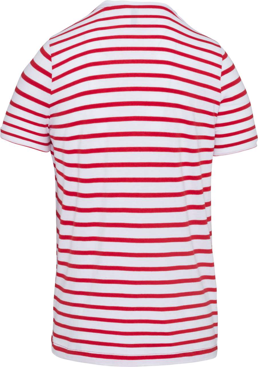 KIDS' STRIPED SHORT SLEEVE SAILOR T-SHIRT WITH POCKET - Image 2