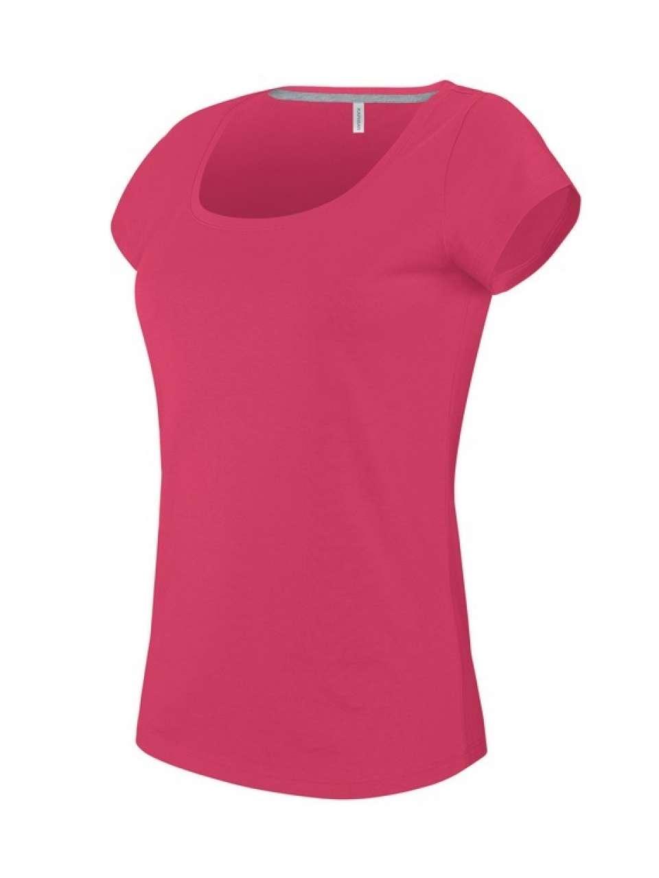 LADIES’ BOAT NECK SHORT-SLEEVED T-SHIRT - Image 2