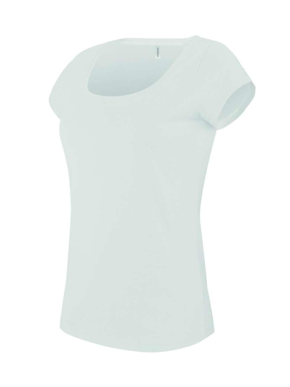 LADIES’ BOAT NECK SHORT-SLEEVED T-SHIRT - Image 4