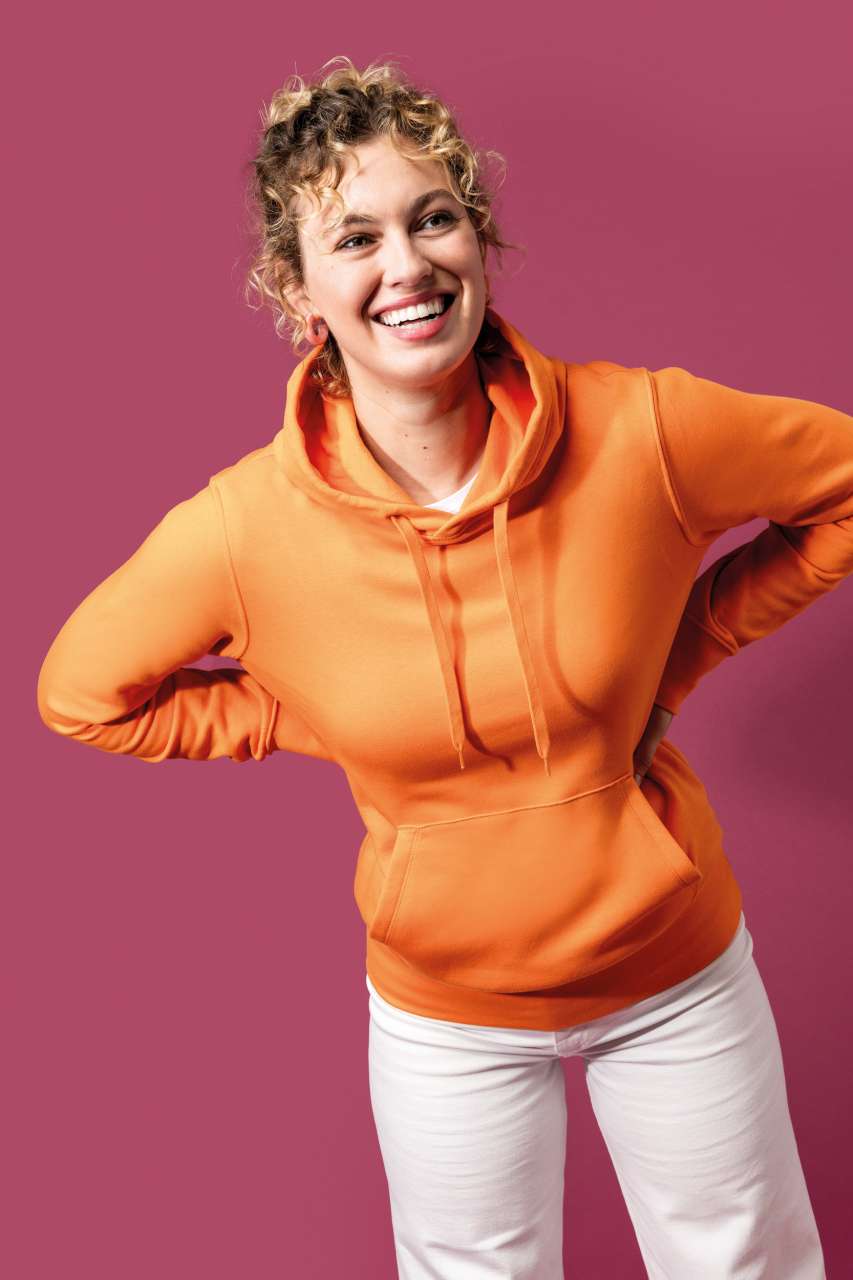 LADIES' ECO-FRIENDLY HOODED SWEATSHIRT - Image 3