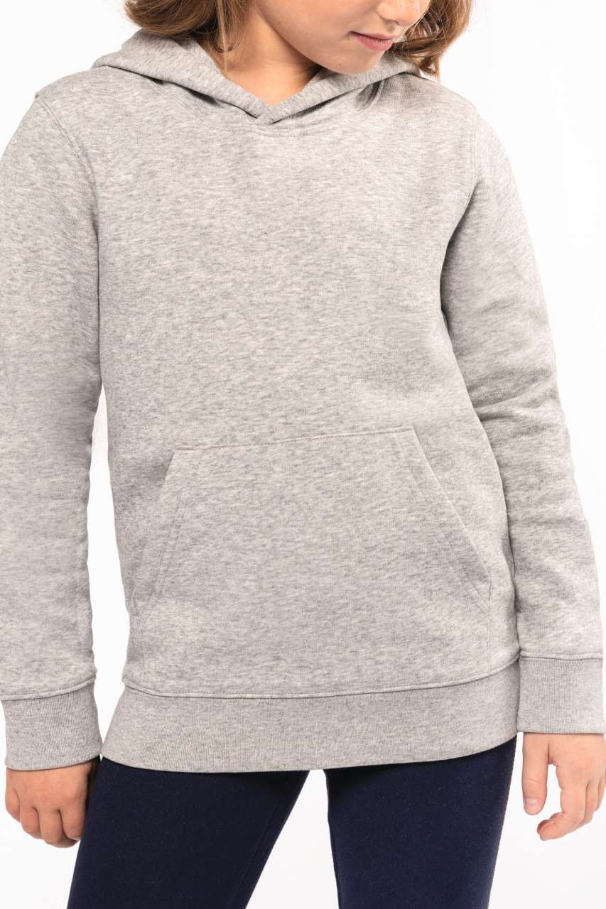 KIDS' ECO-FRIENDLY HOODED SWEATSHIRT - Image 4