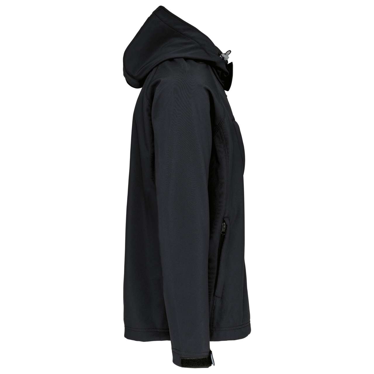 MEN'S DETACHABLE HOODED SOFTSHELL JACKET - Image 2