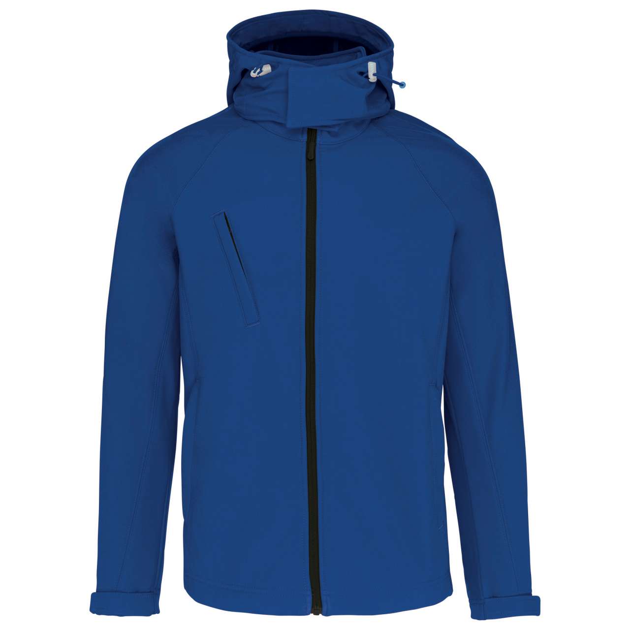 MEN'S DETACHABLE HOODED SOFTSHELL JACKET - Image 4
