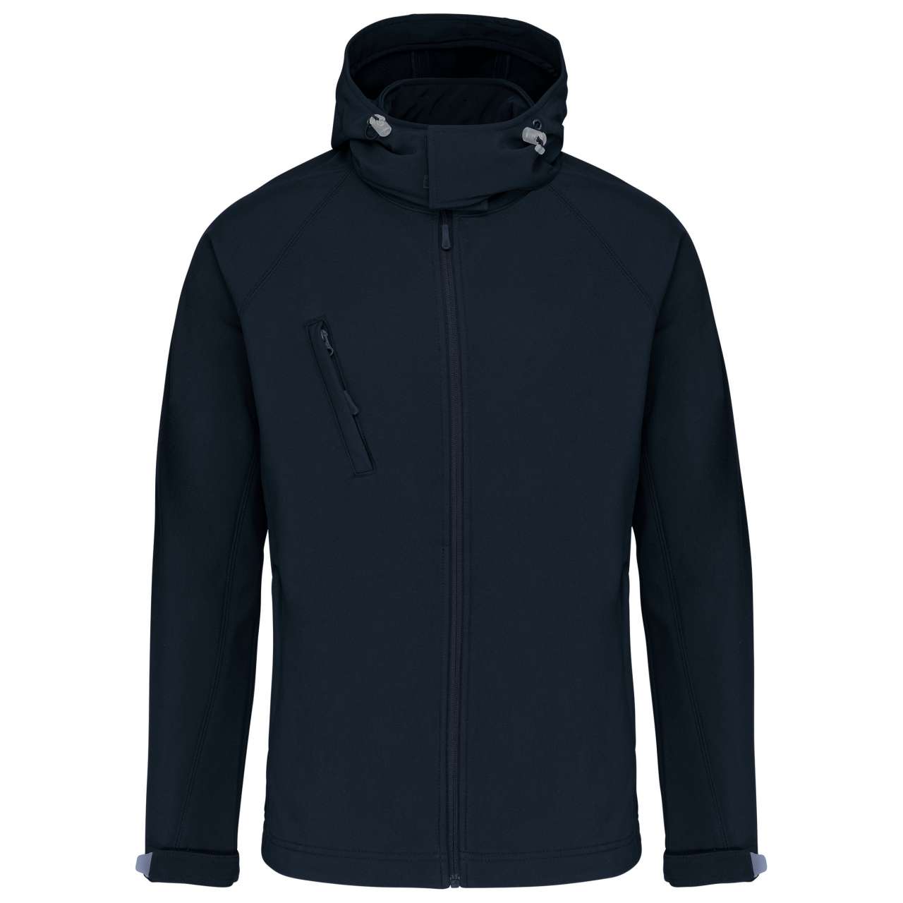 MEN'S DETACHABLE HOODED SOFTSHELL JACKET - Image 5