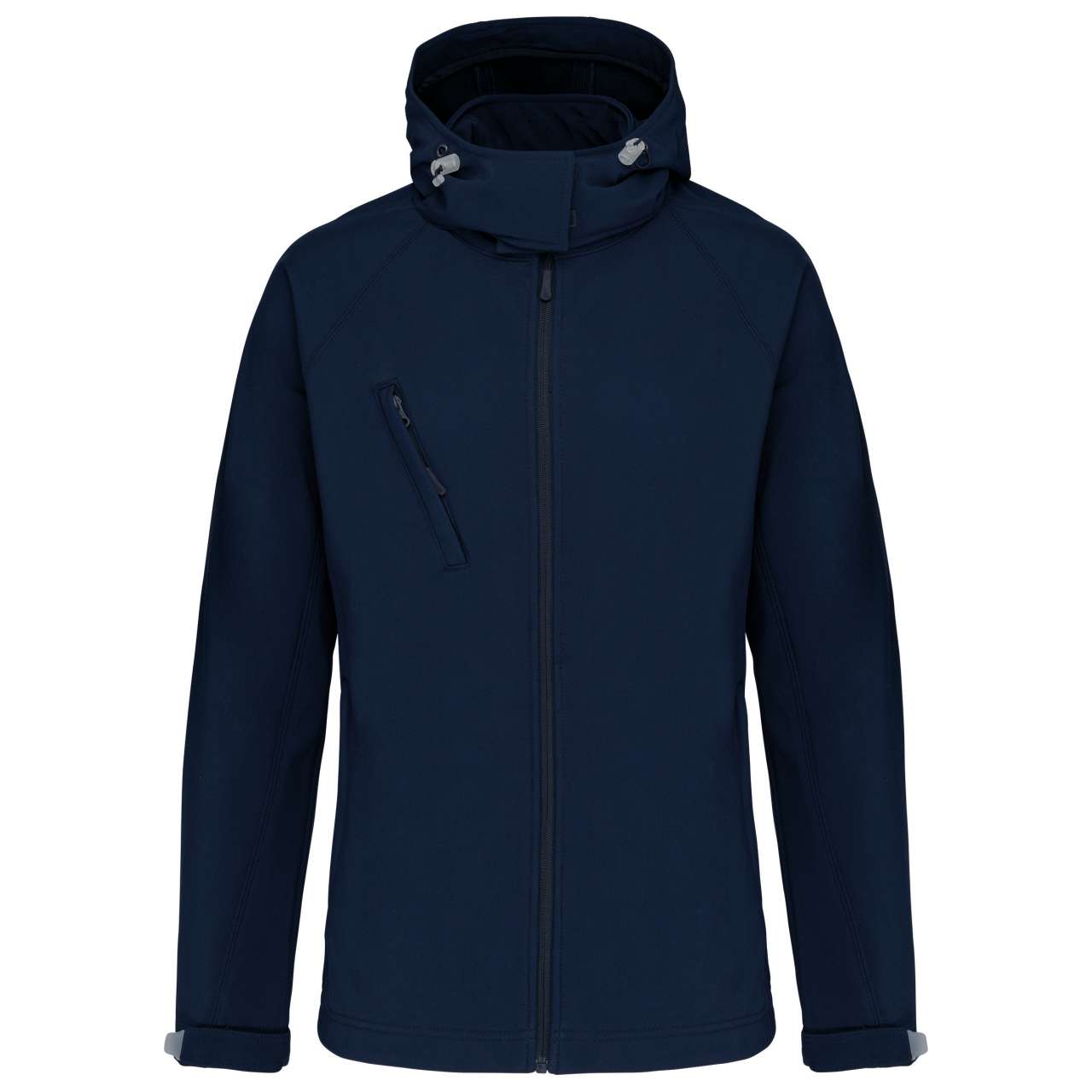 LADIES' DETACHABLE HOODED SOFTSHELL JACKET - Image 11