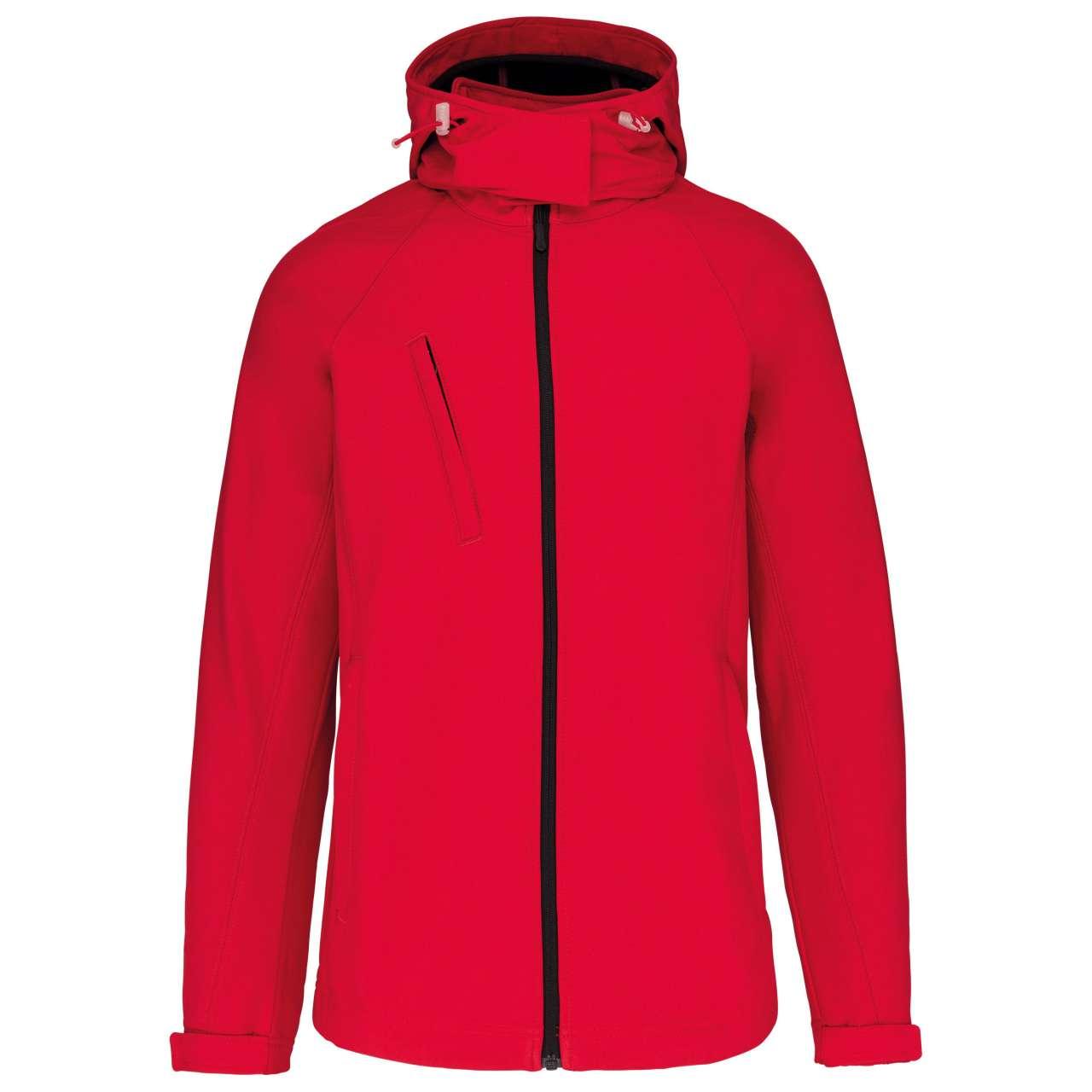 LADIES' DETACHABLE HOODED SOFTSHELL JACKET - Image 15