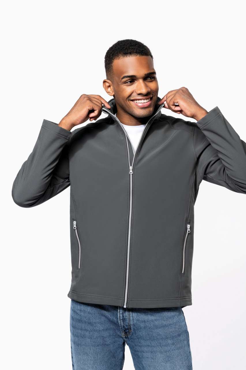 MEN’S 2-LAYER SOFTSHELL JACKET - Image 4