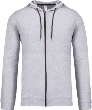 LIGHTWEIGHT COTTON HOODED SWEATSHIRT - Image 4