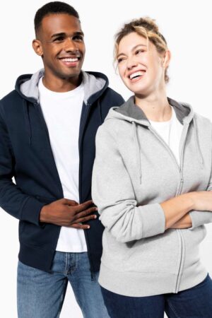 FULL ZIP HOODED SWEATSHIRT - Image 9
