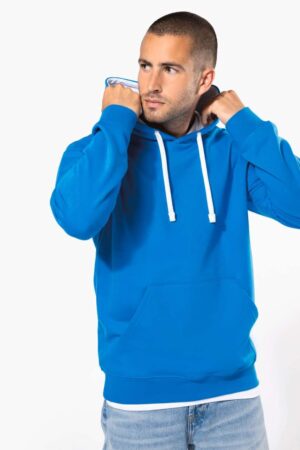 MEN'S CONTRAST HOODED SWEATSHIRT - Image 16