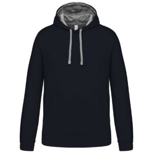 MEN'S CONTRAST HOODED SWEATSHIRT - Image 9