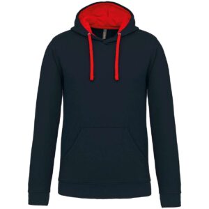 MEN'S CONTRAST HOODED SWEATSHIRT - Image 15
