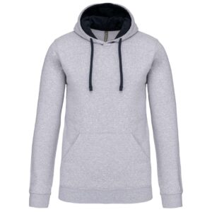 MEN'S CONTRAST HOODED SWEATSHIRT - Image 8
