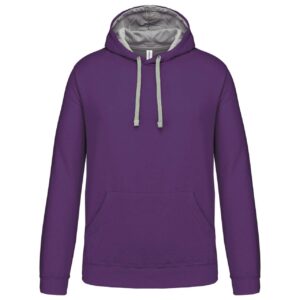 MEN'S CONTRAST HOODED SWEATSHIRT - Image 11