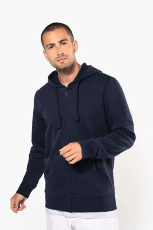 MEN'S FULL ZIP HOODED SWEATSHIRT - Image 2