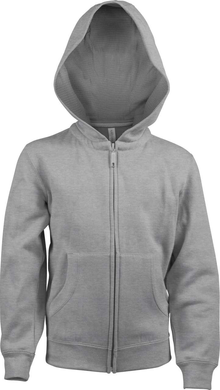KIDS FULL ZIP HOODED SWEATSHIRT - Image 2