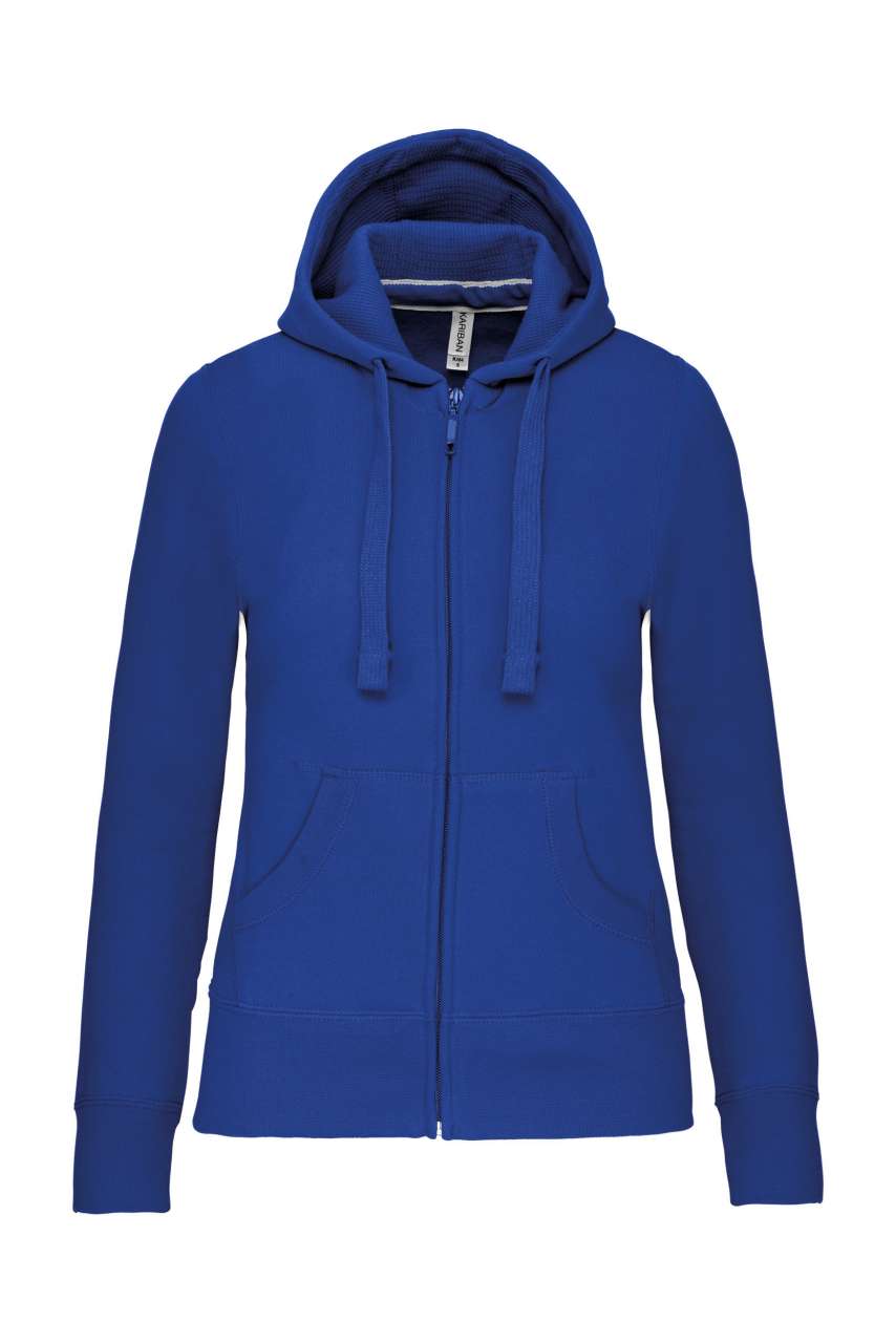 LADIES' FULL ZIP HOODED SWEATSHIRT - Image 6