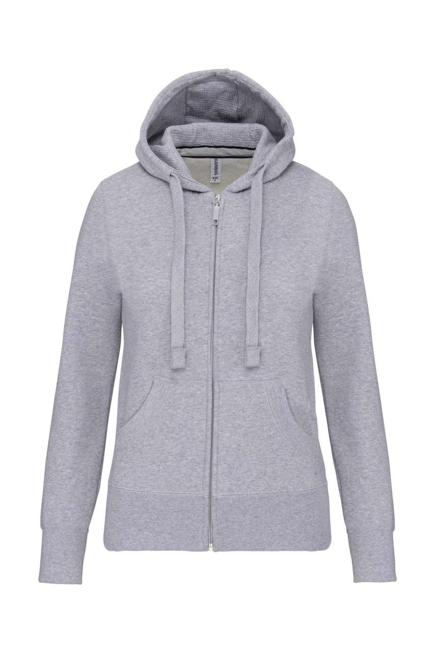 LADIES' FULL ZIP HOODED SWEATSHIRT - Image 5